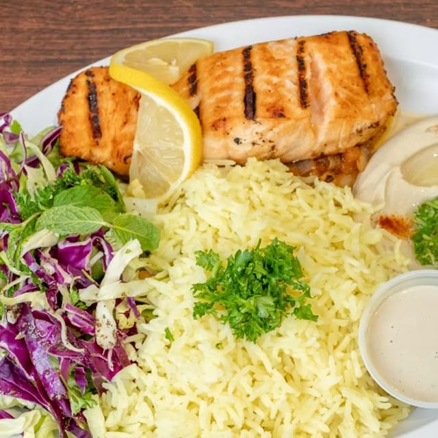 Salmon Plate.