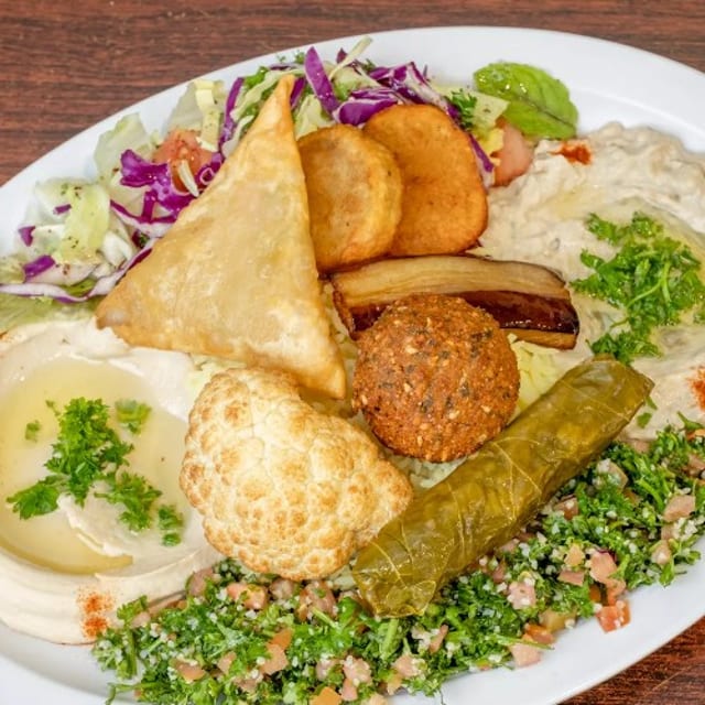 Phoenicia Vegetarian Variety Plate.