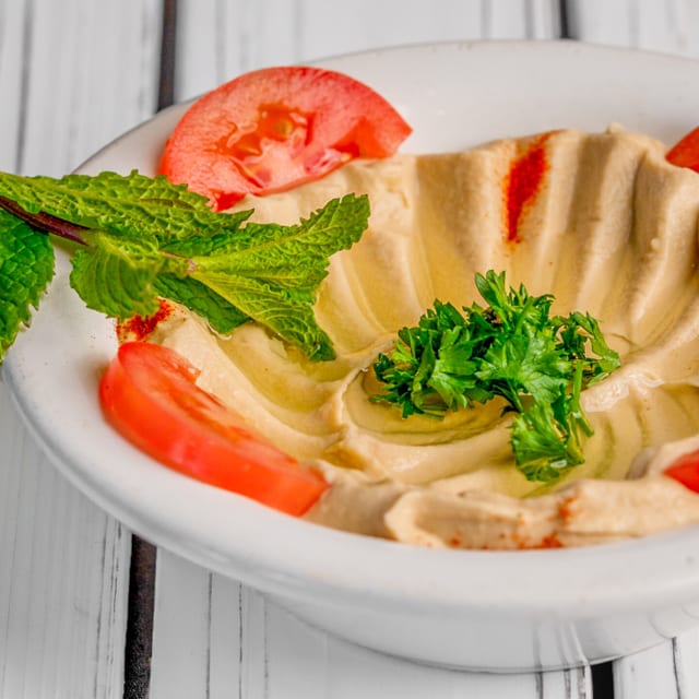 Hummus Appetizer.