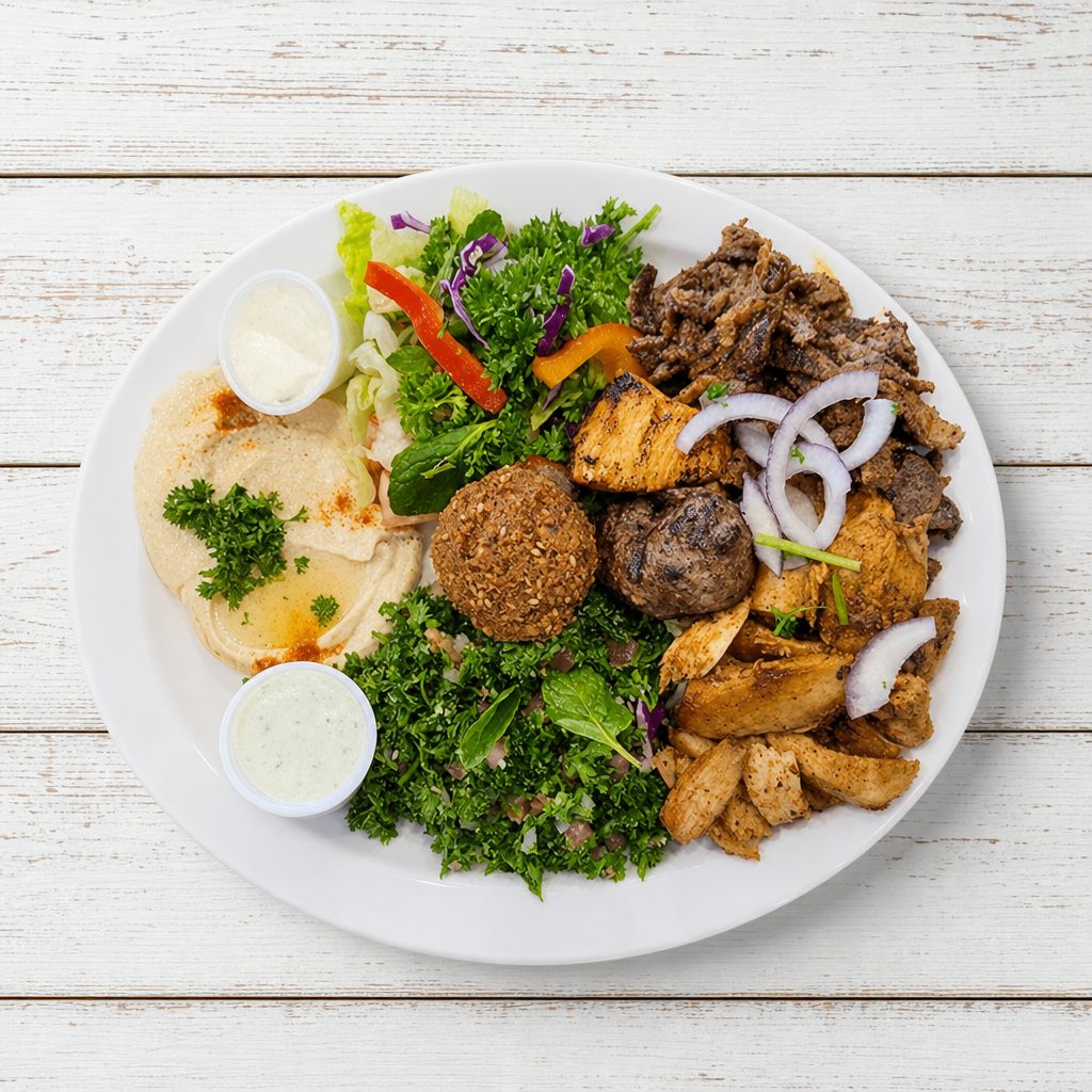 Phoenicia Variety Plate (Sampler Plate).