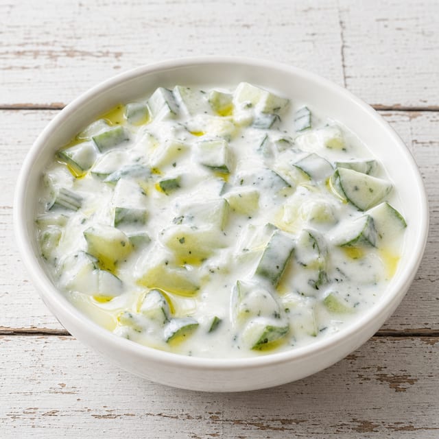 Cucumber Yogurt Salad.