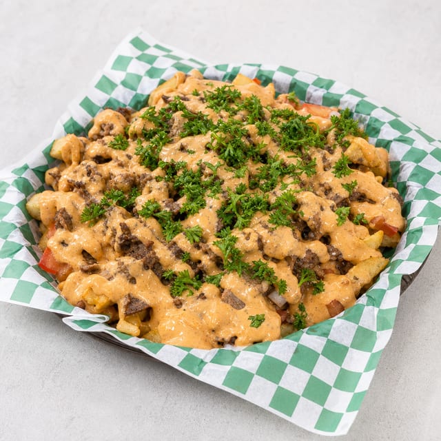 Chicken Shawarma Loaded Fries.