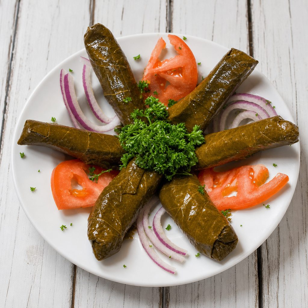Grape Leaves.