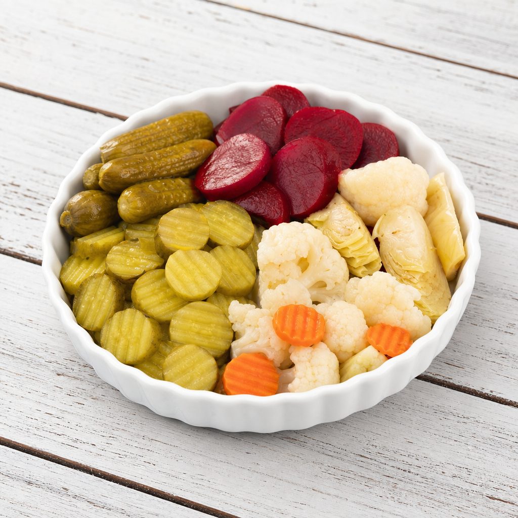 Pickled Veggies Tray.