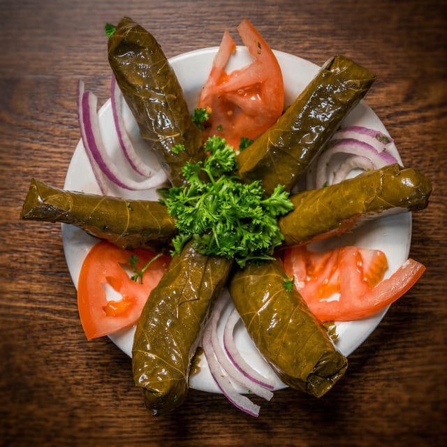 Grape Leaves.