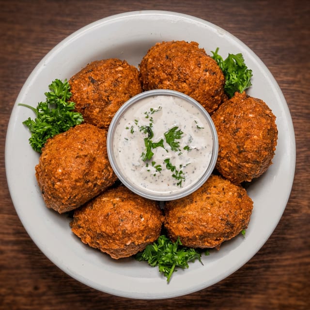 Falafel Appetizer.