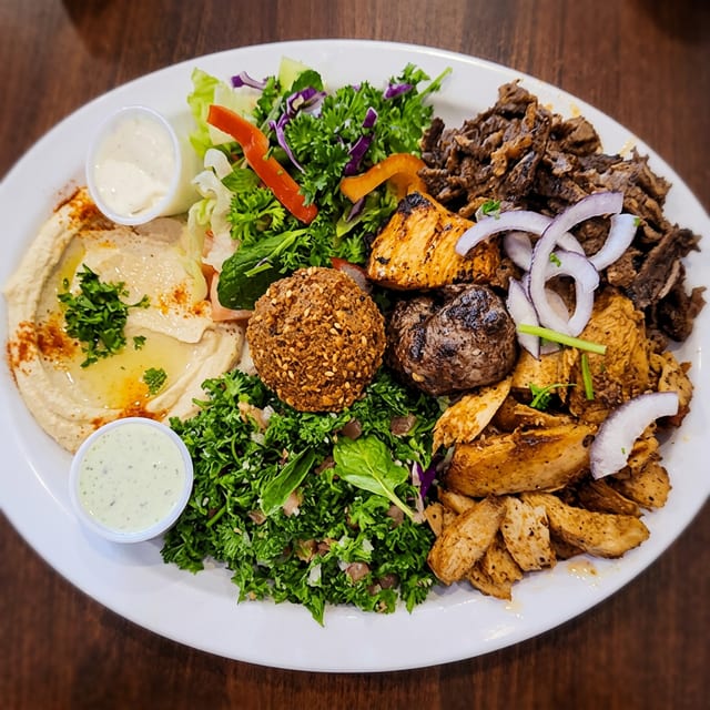 Phoenicia Variety Plate (Sampler Plate).