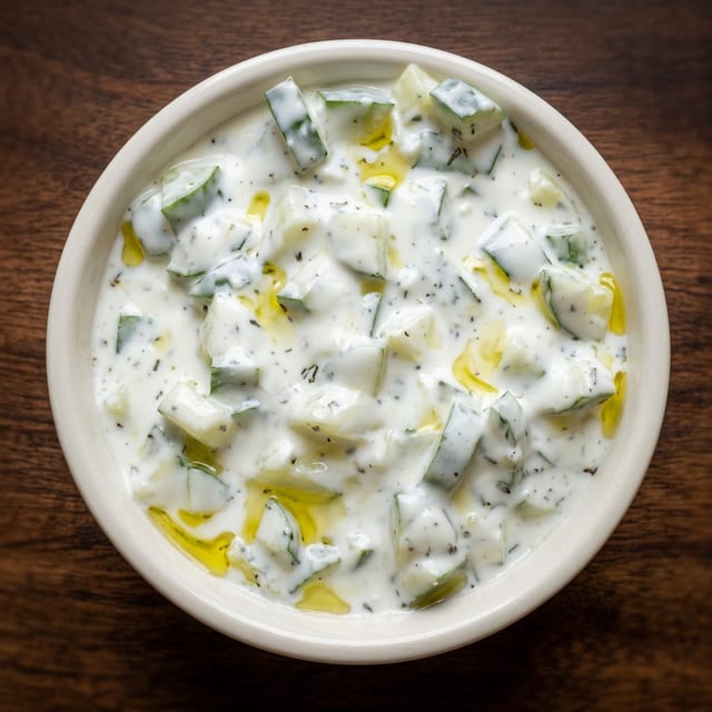 Cucumber Yogurt Salad.