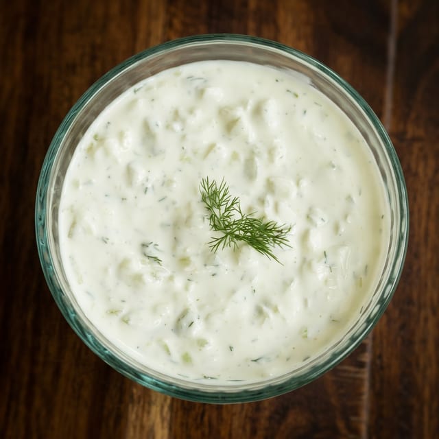 Tzatziki Sauce (2 oz).