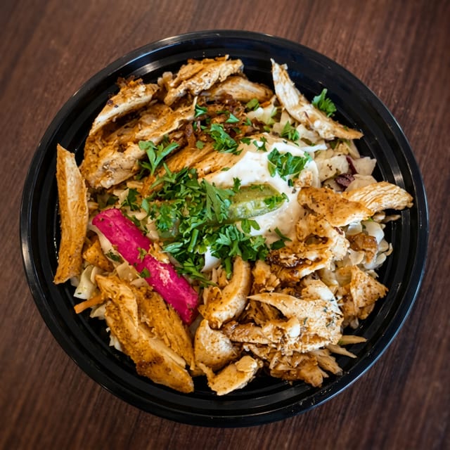 Chicken Shawarma Bowl.