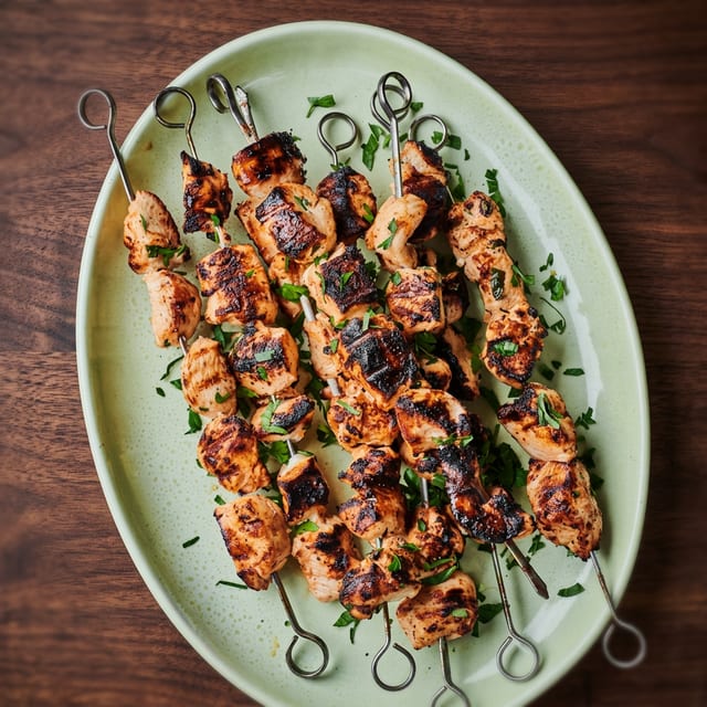 Chicken Kebab Skewer.