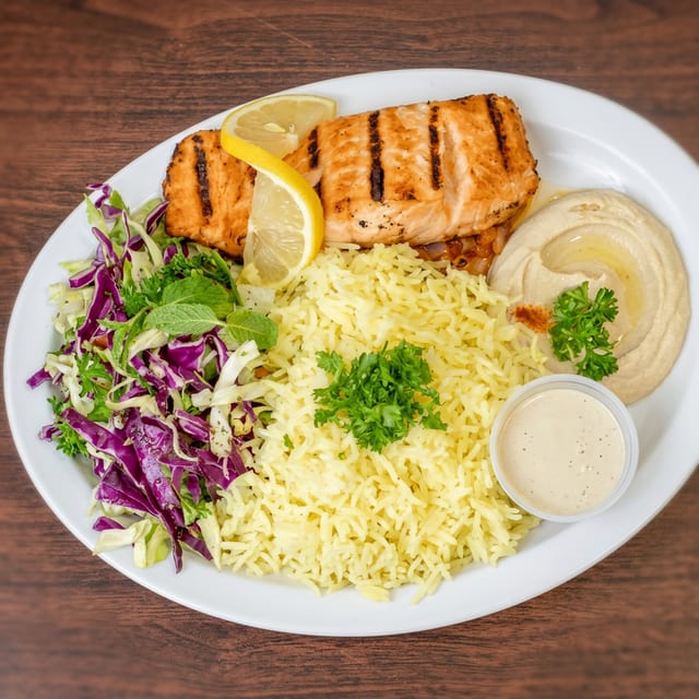 Salmon Plate.
